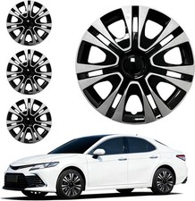 15 4 Hubcaps Wheel Cover Hub Caps Fit R15 Steel Rim For Toyota Yaris 2000-2024
