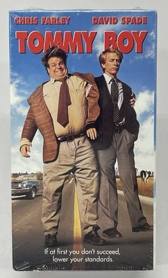 TOMMY BOY [VHS 1995] BRAND NEW FACTORY SEALED! Chris Farley & David Spade Film!