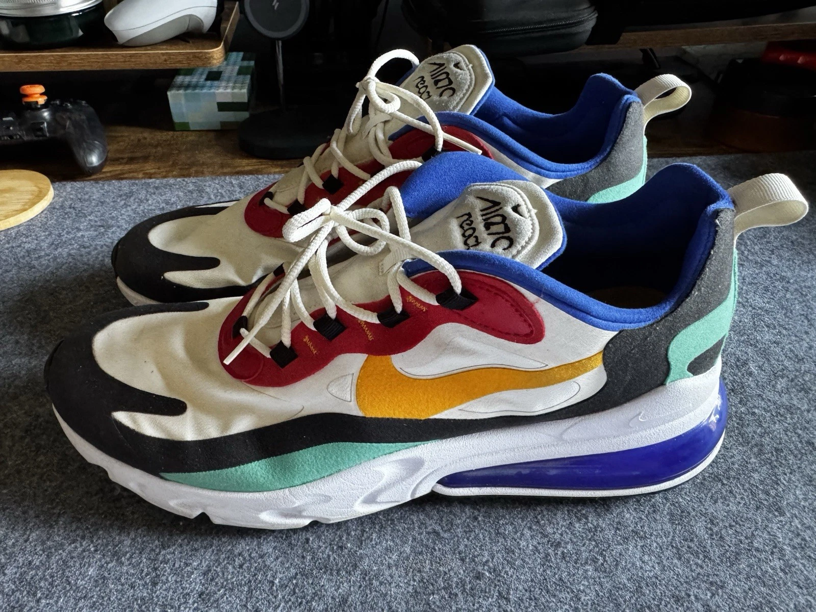 Nike Air Max 270 React Bauhaus Uomo UK12