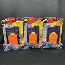 New 2011 Hasbro Nerf Super Soaker Water Clip Refill 10 fl oz Capacity 3 Pack