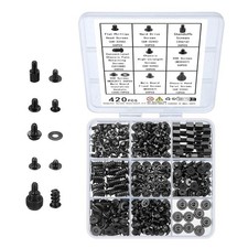 420pcs Rust Resistant Computer Screws for Motherboard Laptop Case Repair