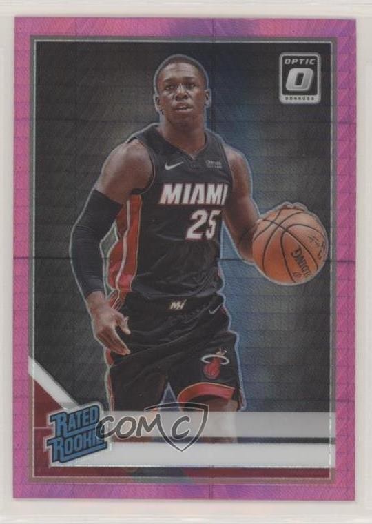 2019 Panini Donruss Optic Rated Rookie Pink Hyper Prizm Kendrick Nunn #193 12g7
