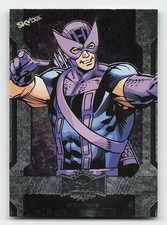 2024 SkyBox Metal Universe Marvel Avengers 94 Hawkeye