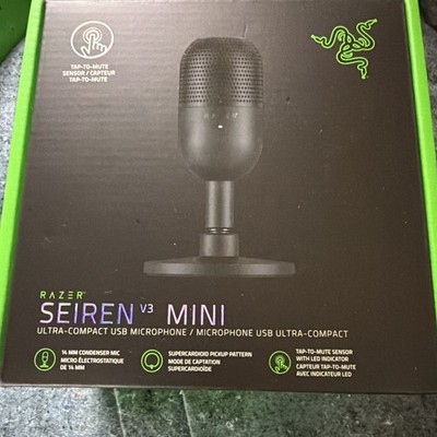 Razer Seiren V3 Mini USB Condenser Microphone Black Streaming Mic