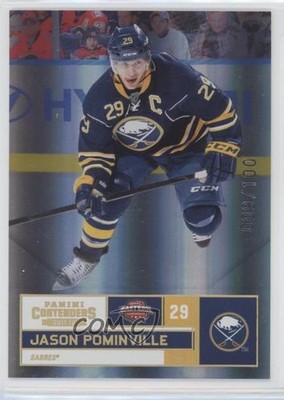 2011-12 Panini Playoff Contenders Gold 9/100 Jason Pominville #55 0l1