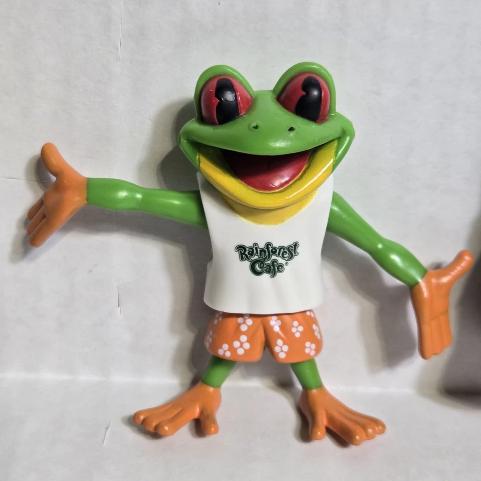 Rainforest Cafe (2000) Vintage Posable Toy Figures Lot of 9  - Image 3 of 4