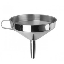 Imbuto in acciaio inox 14 cm riempimento 140 mm imbuto di alta qualità con manico
