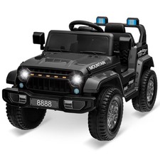 12V Electric Ride On Truck for Kids   Parental Remote,Led,Gift for Boys  Girl