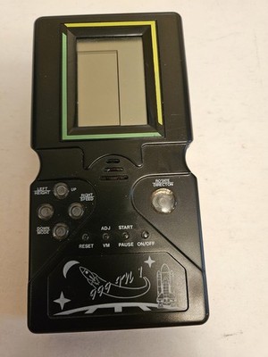 999 Electronic Handheld Space Game Rocket Shuttle 999 Games Vintage Mint