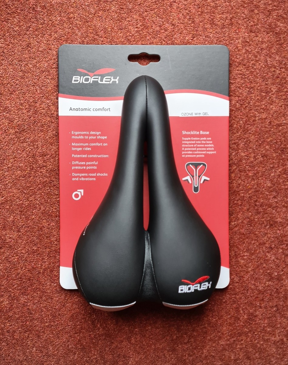Bike Seat Bioflex Ozone Gents Comfort Saddle Bioflex Ozone Men's
