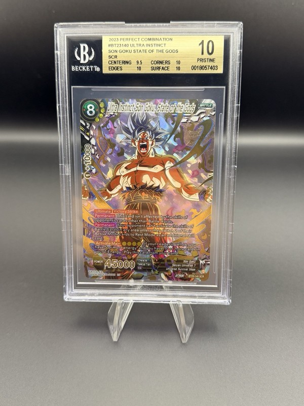 Dragon Ball Super Ultra Instinct Son Goku 2023 State of the Gods SCR BGS 10