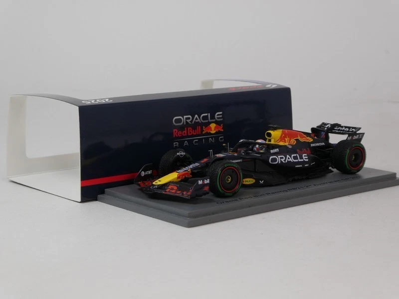 Spark Red Bull Honda RB21 #1 Max Verstappen 2nd Australian GP 2025 1/43 S9576 - Immagine 3 di 3