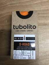 Tubolito S-Tubo Road Tube - 700 x 18-32mm, 42mm Black Presta Valve