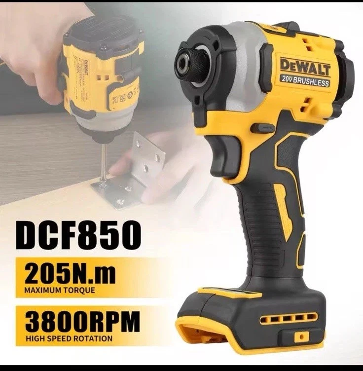 DeWALT DCK2051D2 20V MAX XR Drill & Impact Combo Kit -DCD805+DCF850 - USA Ship! - Image 2 of 4