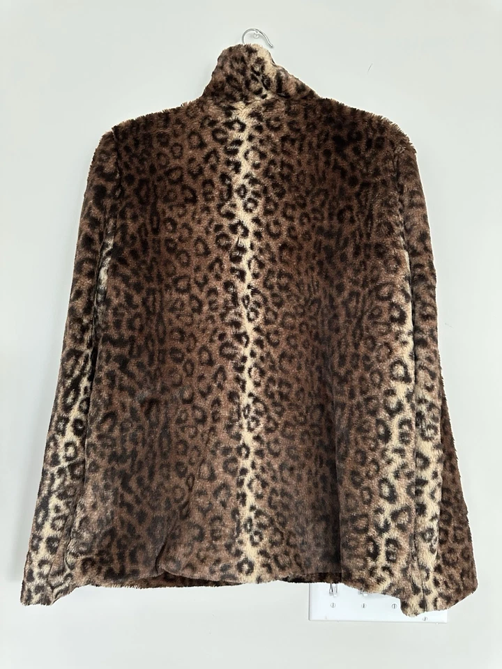 Chaqueta vintage de leopardo Betsey Johnson Foto 3 de 3