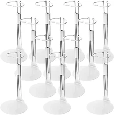 12 Pcs Adjustable Doll Stands for 12 Inch to 18 Inch Dolls Display Stand