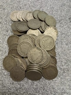 LOT 75 Mixed Date Liberty Head V Nickels