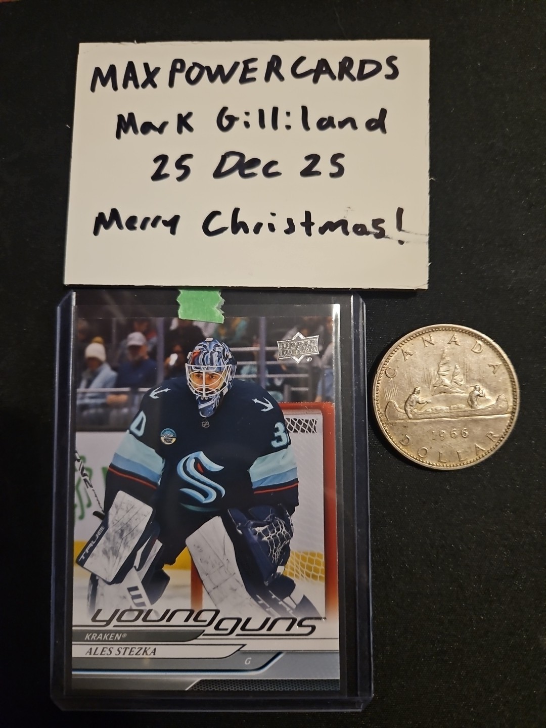 2024-25 UPPER DECK ALES STEZKA YOUNG GUNS #725