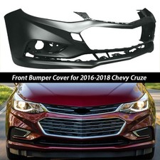 Front Bumper For 2016 2017 2018 Chevy Cruze Wo Park Assist Plastic