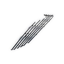 For 2012-2014 Toyota Camry Se Upper Stainless Chrome Billet Grille Grill Insert