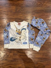 VTG Disney Hercules Pegasus True Hero Kids Pajama Set Retro 90s READ DESCRIPTION