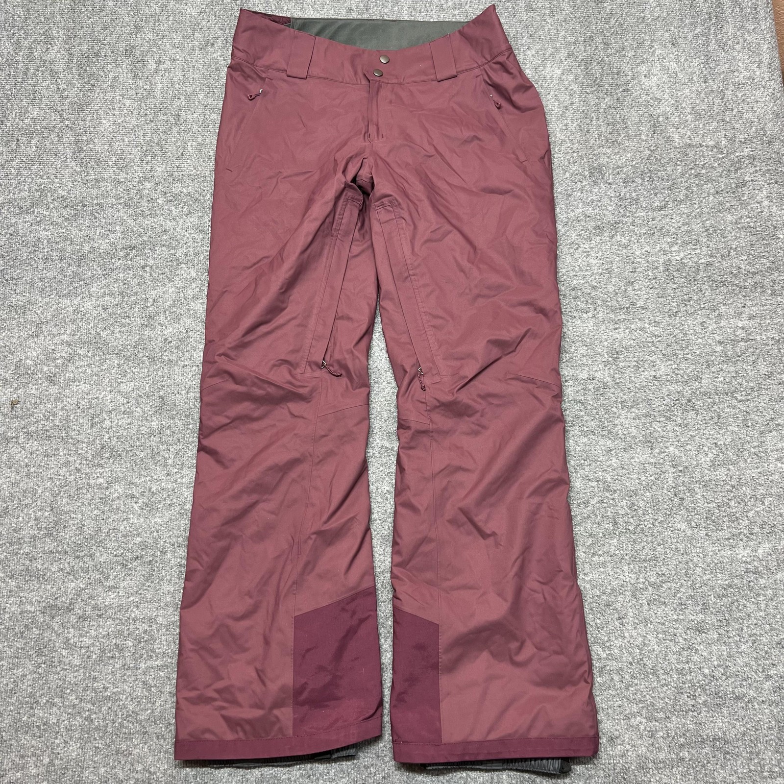 Patagonia Insulated Snowbelle Pants Womens Medium Red H2No RECCO Waterproof Ski