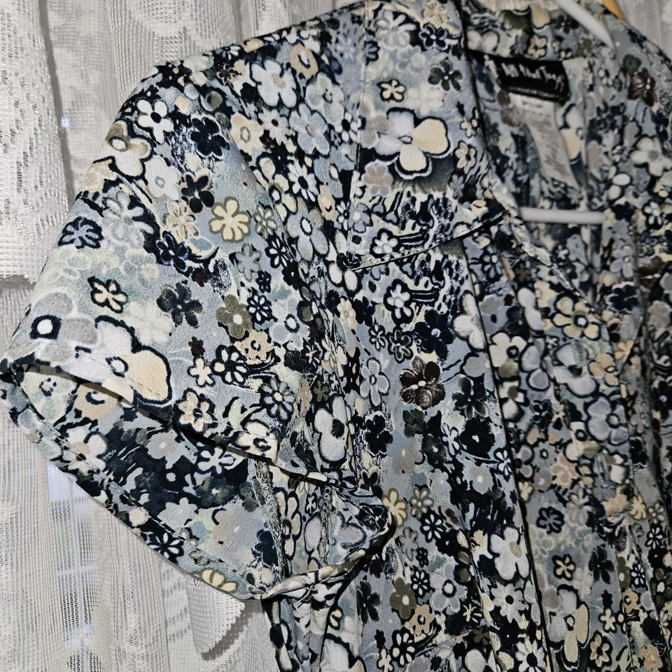 Vestido floral largo vintage de los años 90 para mujer All That Jaxz A Chorus Line Co. Prairie  Foto 3 de 4