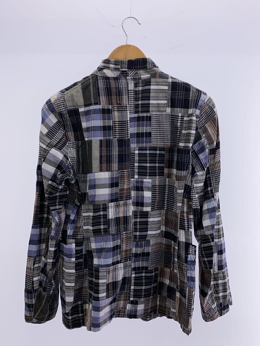 Engineered Garments 3BT Patchwork Check Cotton Bl… - image 2