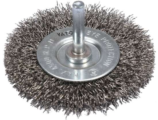 4x ✅Fits YATO NARZ�DZIA YT-47568 DISC BRUSH WITH SHANK 75MM INOX  ⭐UK Seller⭐