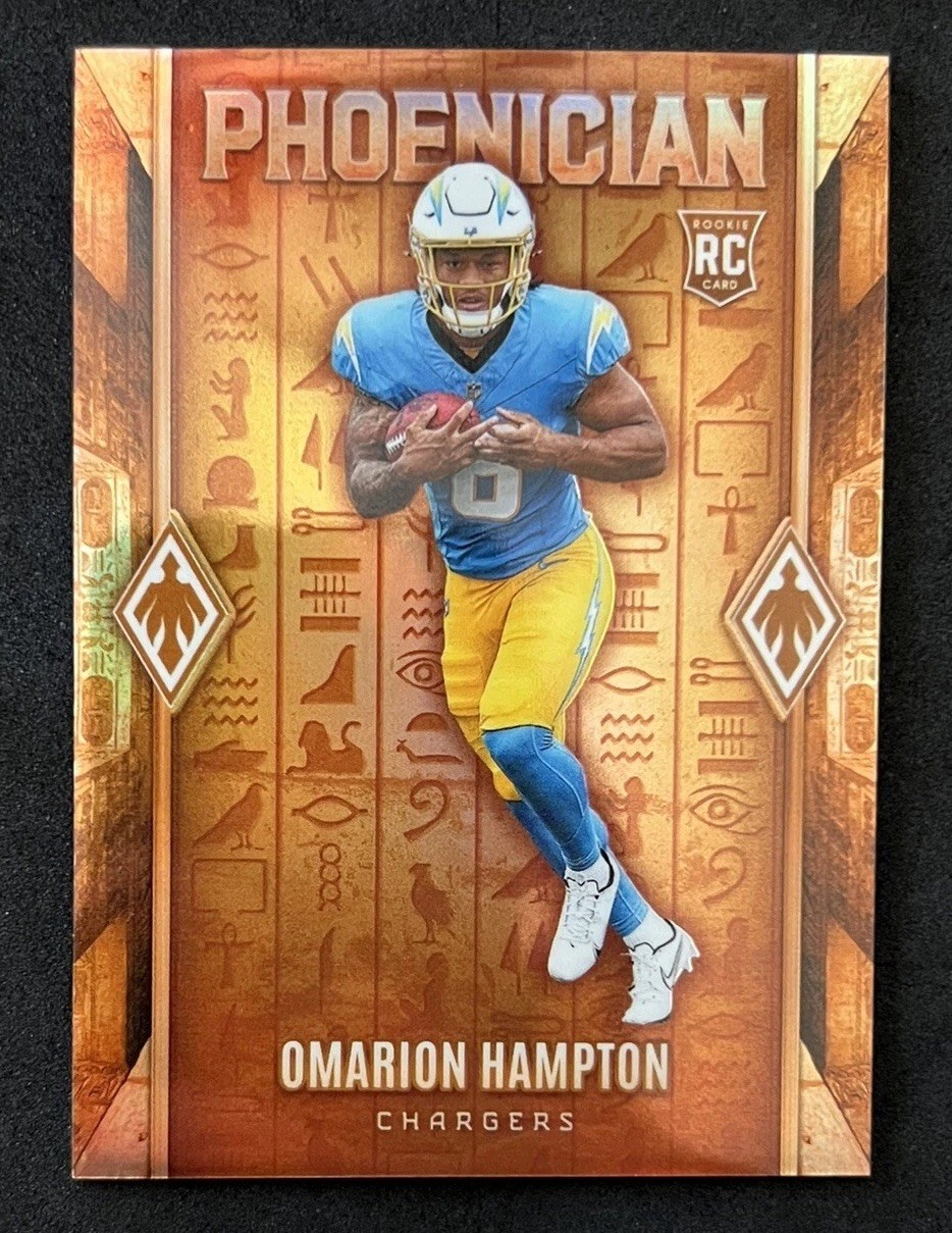 2025 Phoenix - Omarion Hampton RC #14 Phoenician(CASE HIT) LA CHARGERS