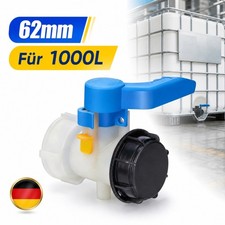 IBC Adapter Kugelhahn S60x6 Wasserhahn Tank Container IBC Beh&auml;lter DN40