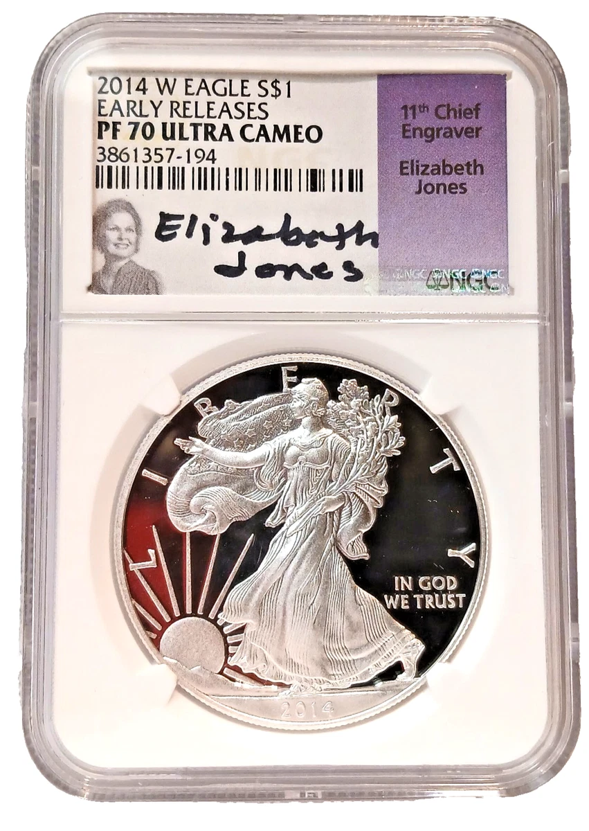 American Eagle PR 70 Graded 2014 Silver Bullion Coins for sale | eBay