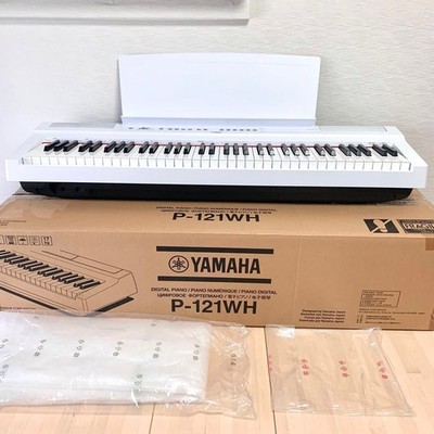 YAMAHA P-121 Digital Piano 73 keys keyboard Used Operation