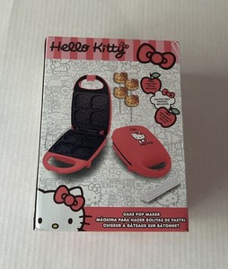 Hello Kitty Cake Pop Maker with Sticks NIB - perfect for Hello Kitty superfans!