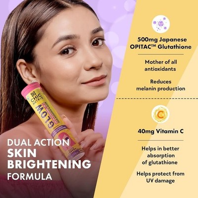 japanese opitac glutathione benefits for skin Time to Dial Chic and power up your glow with Japanese OPITAC Glutathione &  Vitamin C because radiance starts from within 💖 main image 0
