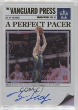 2017-18 Panini Vanguard Hot off the Press Auto 96/99 TJ Leaf #HP-TJL Auto s3g