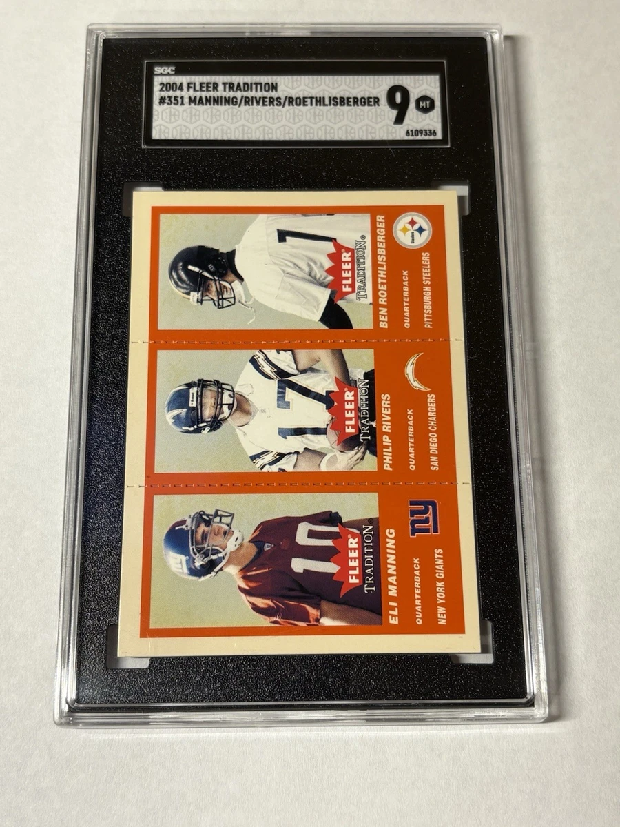 Fleer Ben Roethlisberger Football Rookie Sports Trading Cards