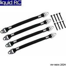 Hot Racing MMJ62T08 Suspension Travel Limit Straps 62mm Mini LTM