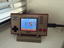 Super Mario Bros Game & Watch Console and Mount - Both items Retail for £60