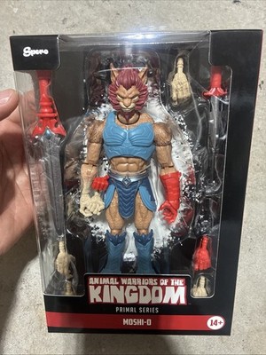 Spero Animal Warriors Of The Kingdom Moshi-O Figure NEW 2026 Thundercats Lion-o