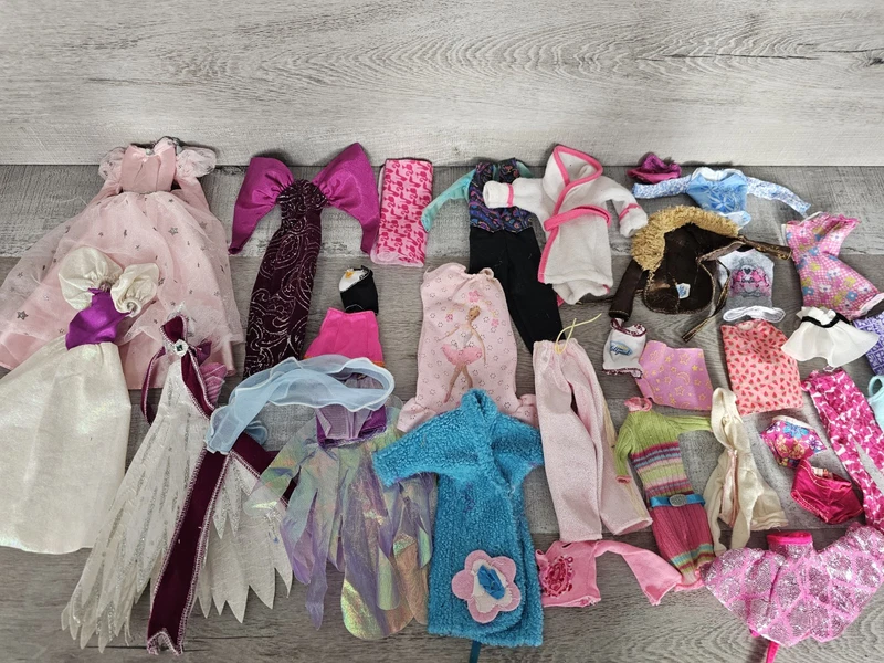 mattel vintage grab bag lot dresses gowns 90s 