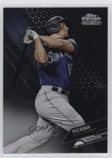 2021 Topps Chrome Black Purple Refractor 36/150 Kyle Seager #36 8d4