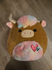 NEW RELEASE Candela The Highland Cow SQUISHMALLOW 16" VALENTINE 2023 RARE HTF
