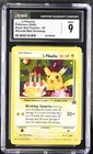 CGC 9 MINT Birthday ____'s Pikachu 2000 Black Star Promos 24 Holo Pokemon Card