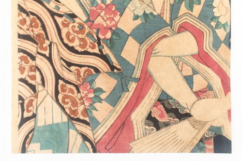 Ukiyoe Japanese woodblock print Kabuki Munesada Shosho Kunichika Toyohara (356) - Picture 4 of 7
