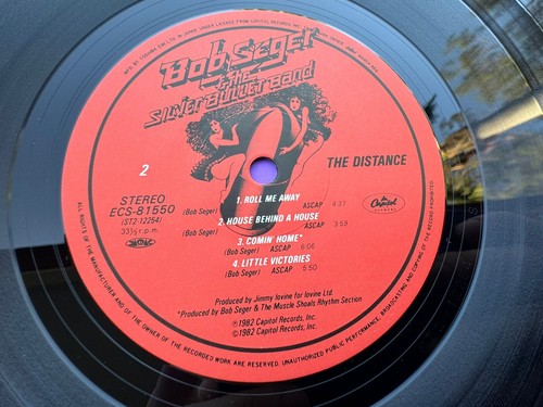 Bob Seger & The Silver Bullet Band – The Distance LP 1982 Vinyl, Capitol, NM/NM - Picture 5 of 5