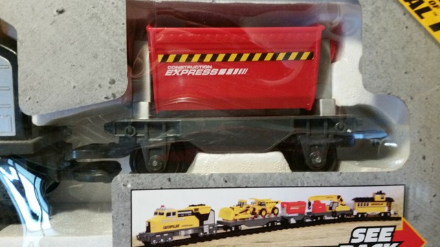 cat construction express train extra track