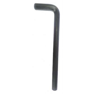 Westward 54Tu87 Metric Plain Hex Key, 17 Mm Tip Size, 9 11/16 In Long, 17 Mm