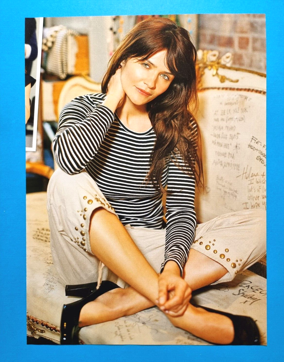 HELENA CHRISTENSEN Supermodel-3 Page Magazine Clipping Long