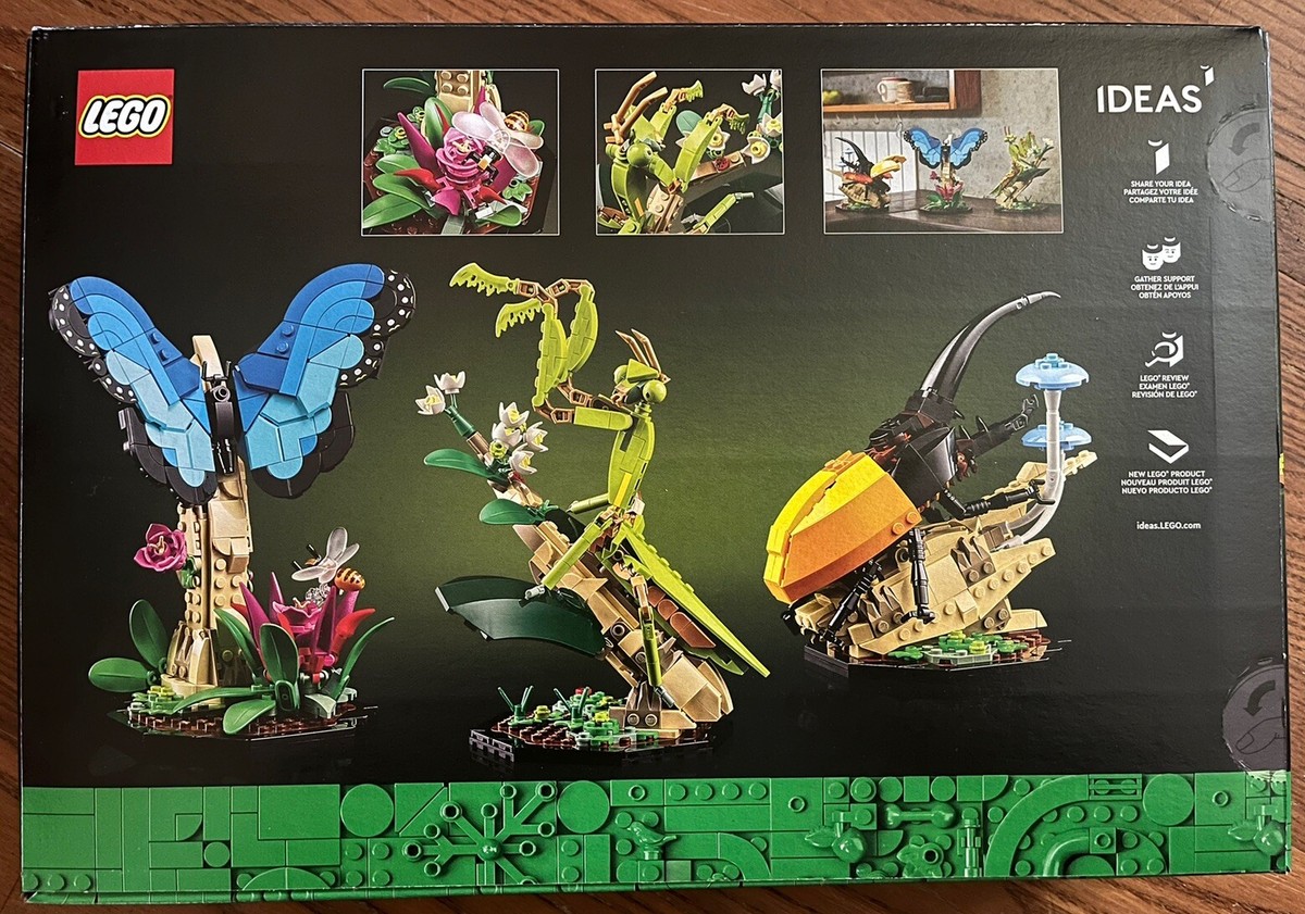 LEGO - The INSECT COLLECTION - Ideas 21342. Praying Mantis Beetle